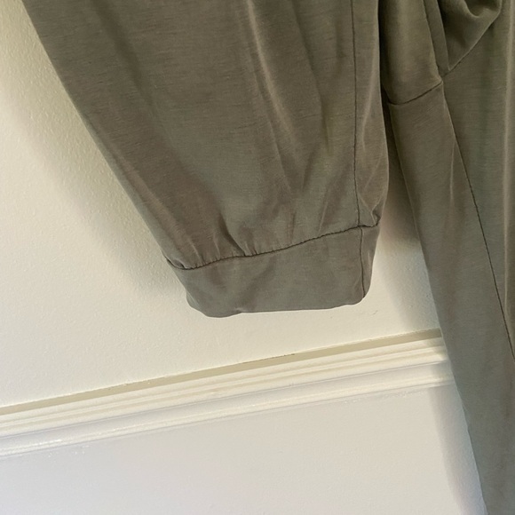 Wasabi + Mint Olive Green Cargo Jogger Jumpsuit - Picture 4 of 7